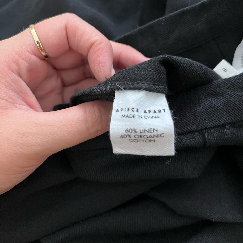 Apiece Apart Karen Slit Midi Skirt - Picture 8 of 8